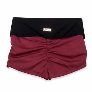 PINK Victoria's Secret Black and Dusty Rose Athletic Shorts